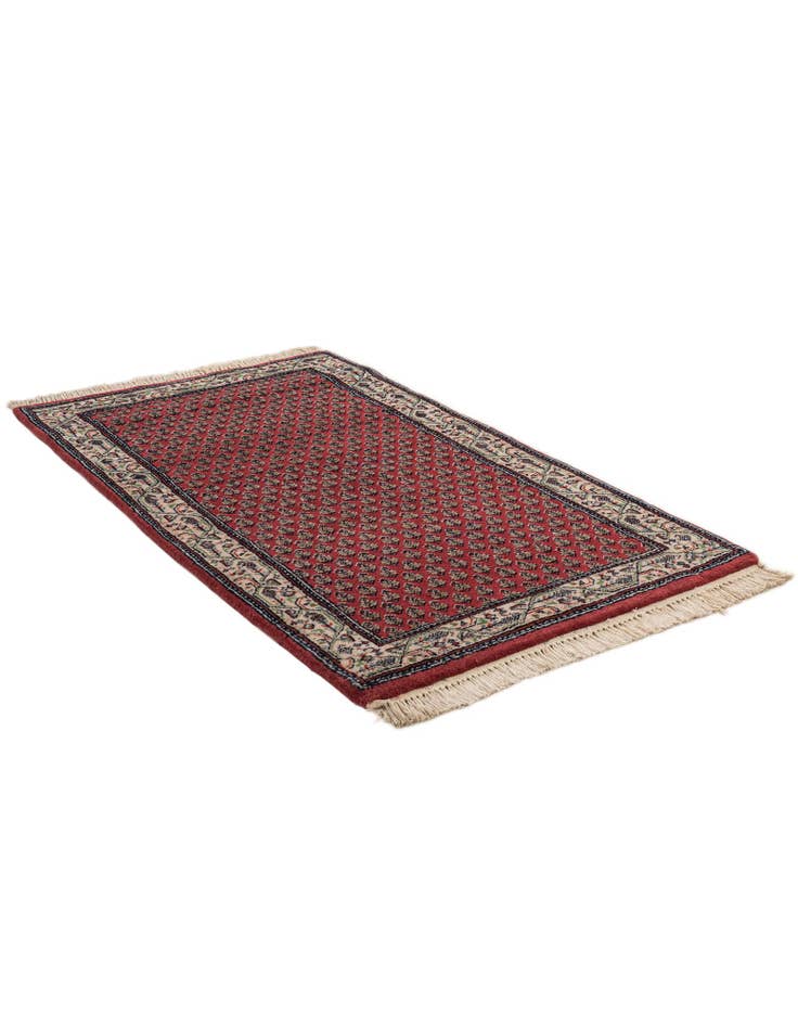 Detail image of 2' 7 x 4' 7 Hand Knotted Mir Wool Rug