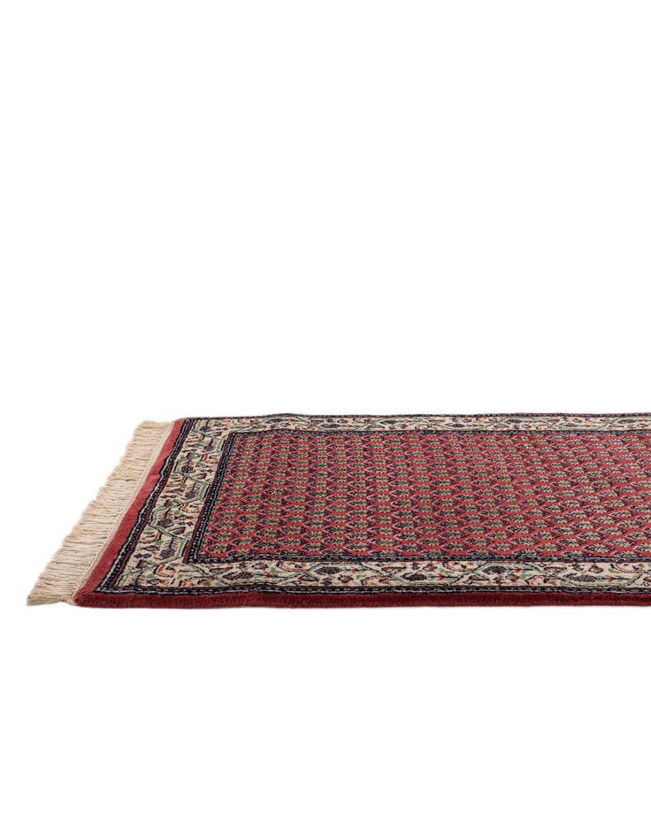 Detail image of 2' 7 x 4' 7 Hand Knotted Mir Wool Rug