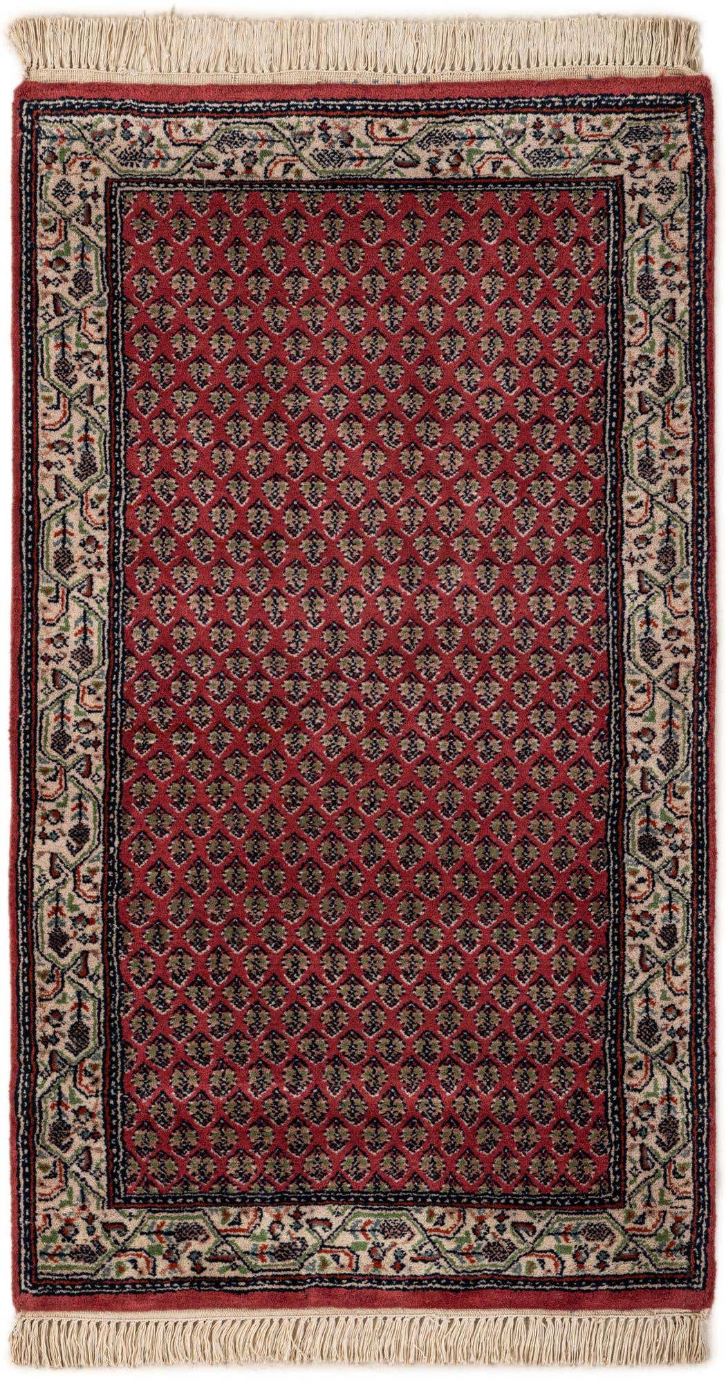 2' 7 x 4' 7 Hand Knotted Mir Wool Rug