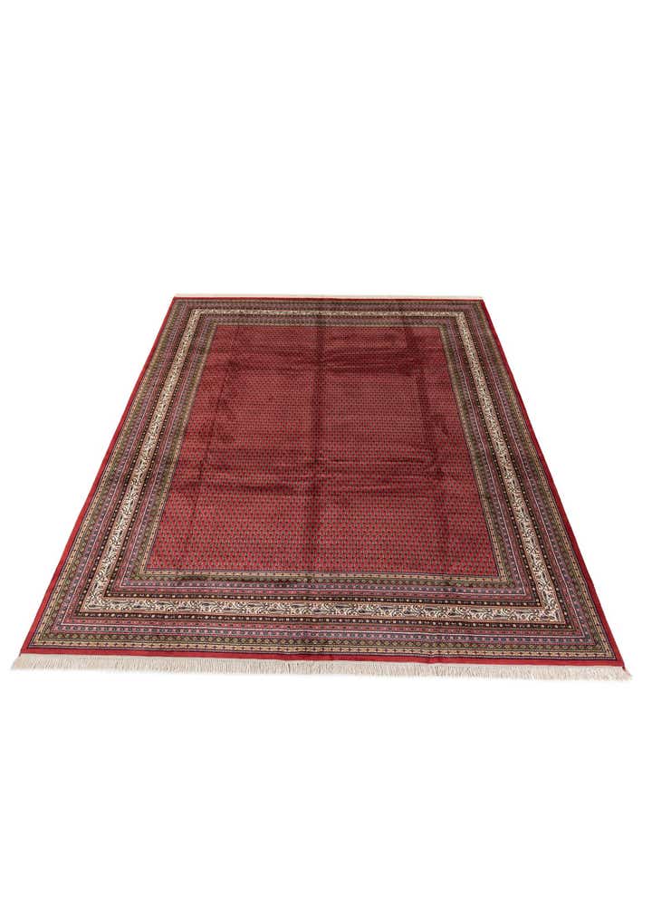 9' 8 x 13' Hand Knotted Mir Oriental Wool Rug