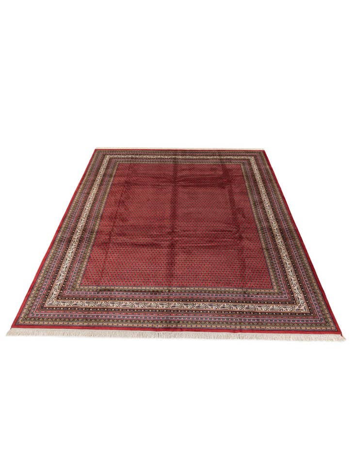 Detail image of 9' 8 x 13' Hand Knotted Mir Oriental Wool Rug