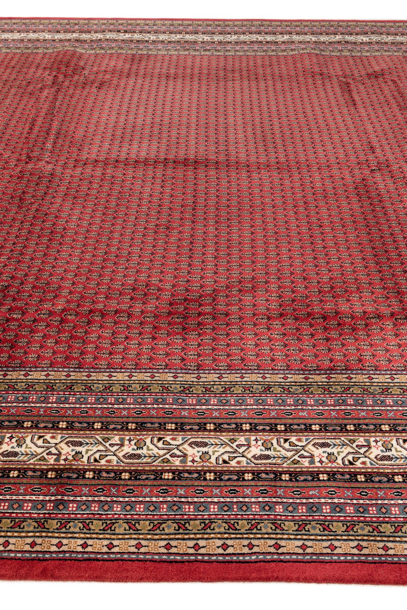 9' 8 x 13' Hand Knotted Mir Oriental Wool Rug