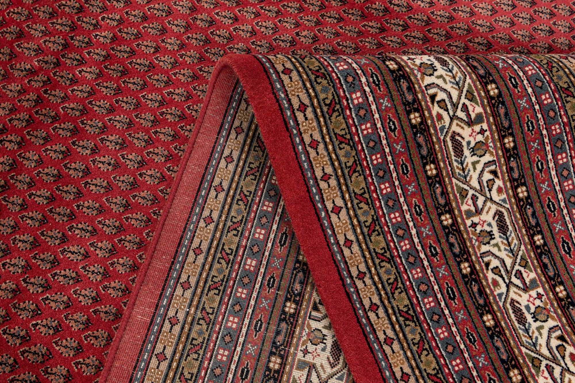 9' 8 x 13' Hand Knotted Mir Oriental Wool Rug