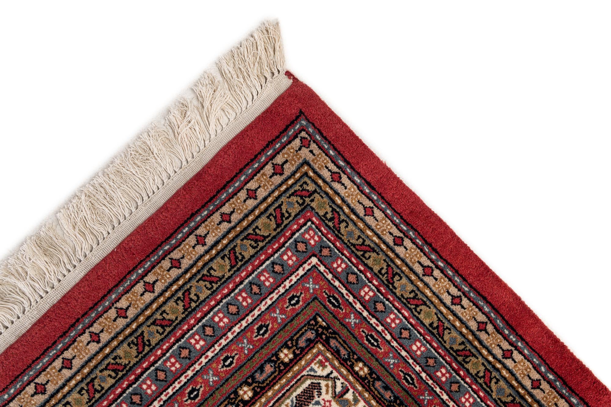 9' 8 x 13' Hand Knotted Mir Oriental Wool Rug