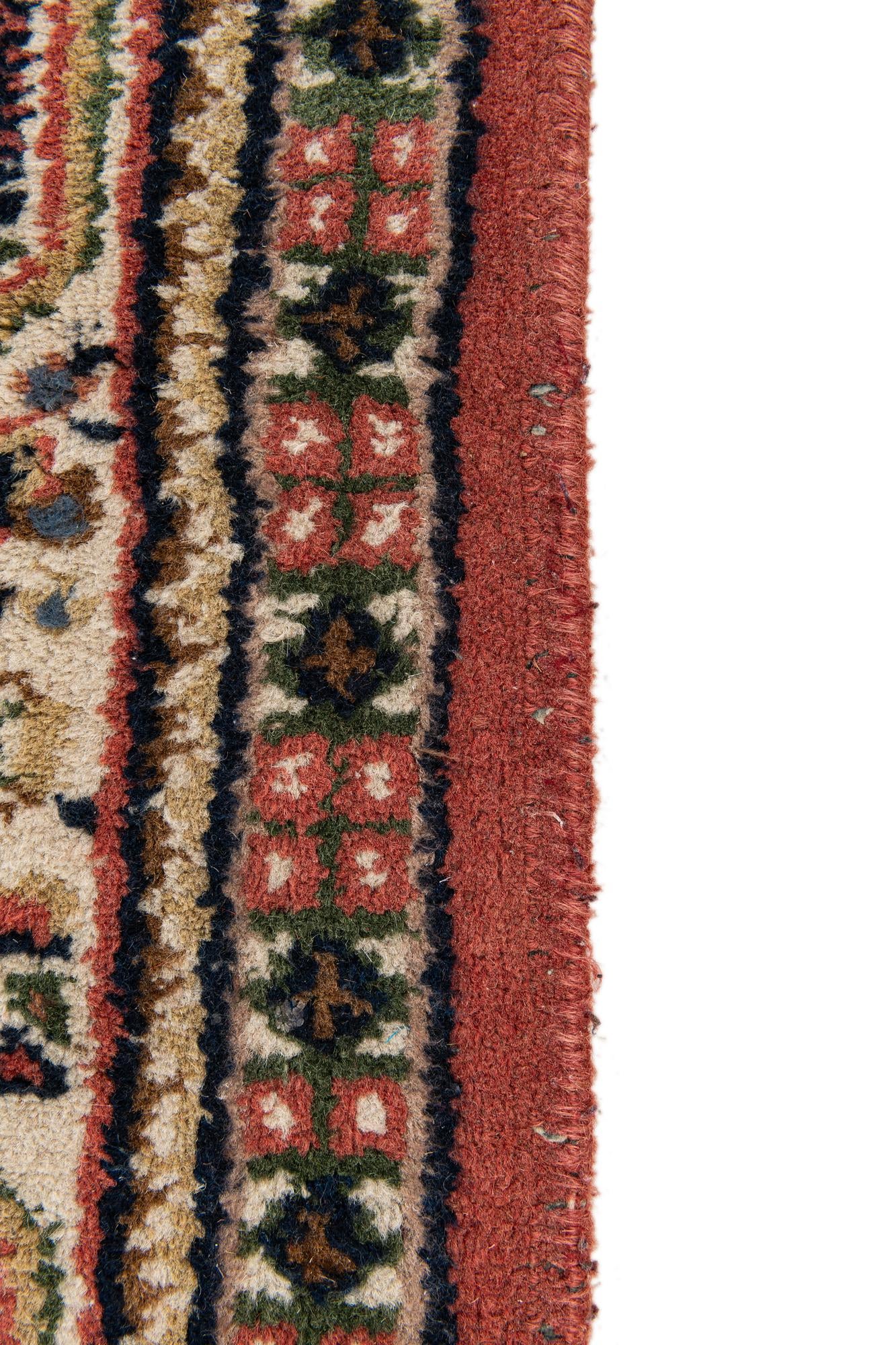 3' 11 x 6' Hand Knotted Mir Wool Rug