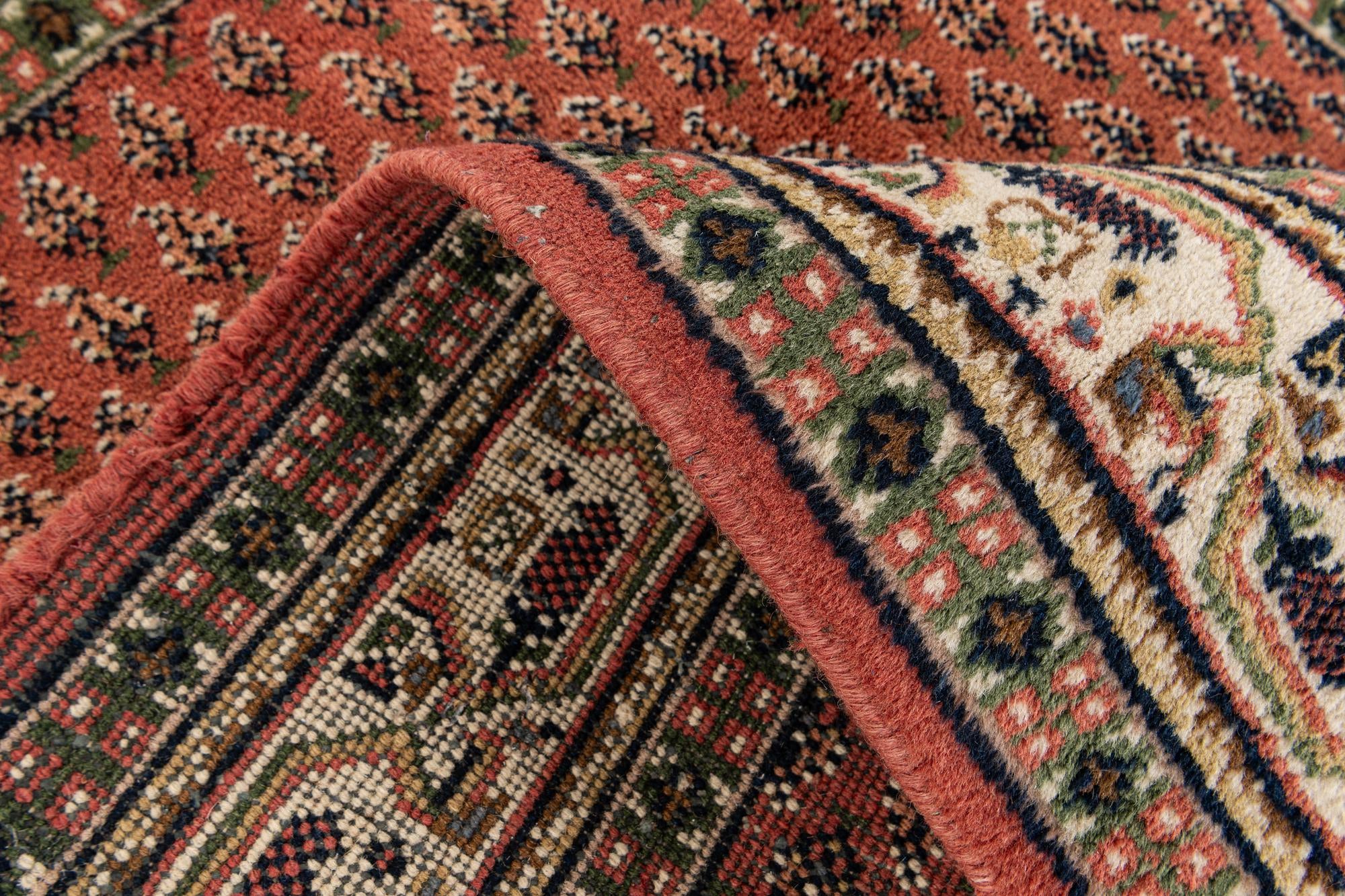 3' 11 x 6' Hand Knotted Mir Wool Rug