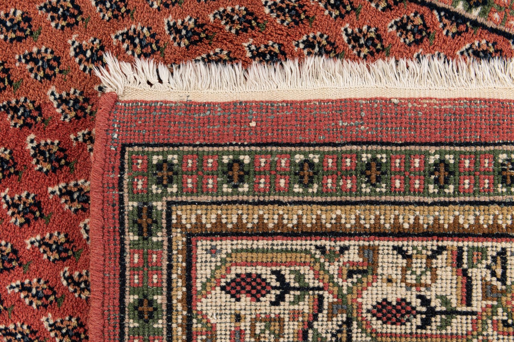 3' 11 x 6' Hand Knotted Mir Wool Rug