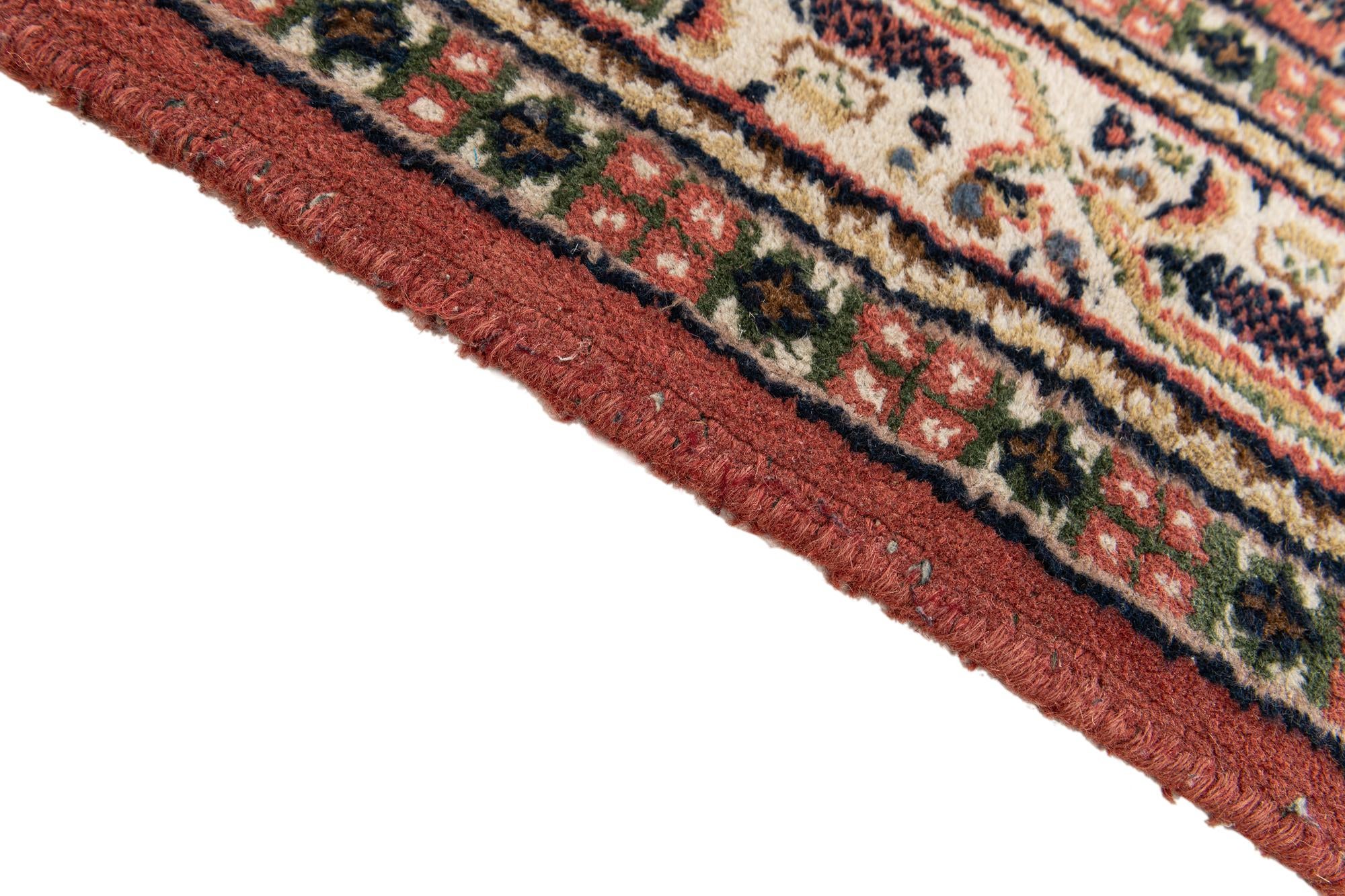 3' 11 x 6' Hand Knotted Mir Wool Rug