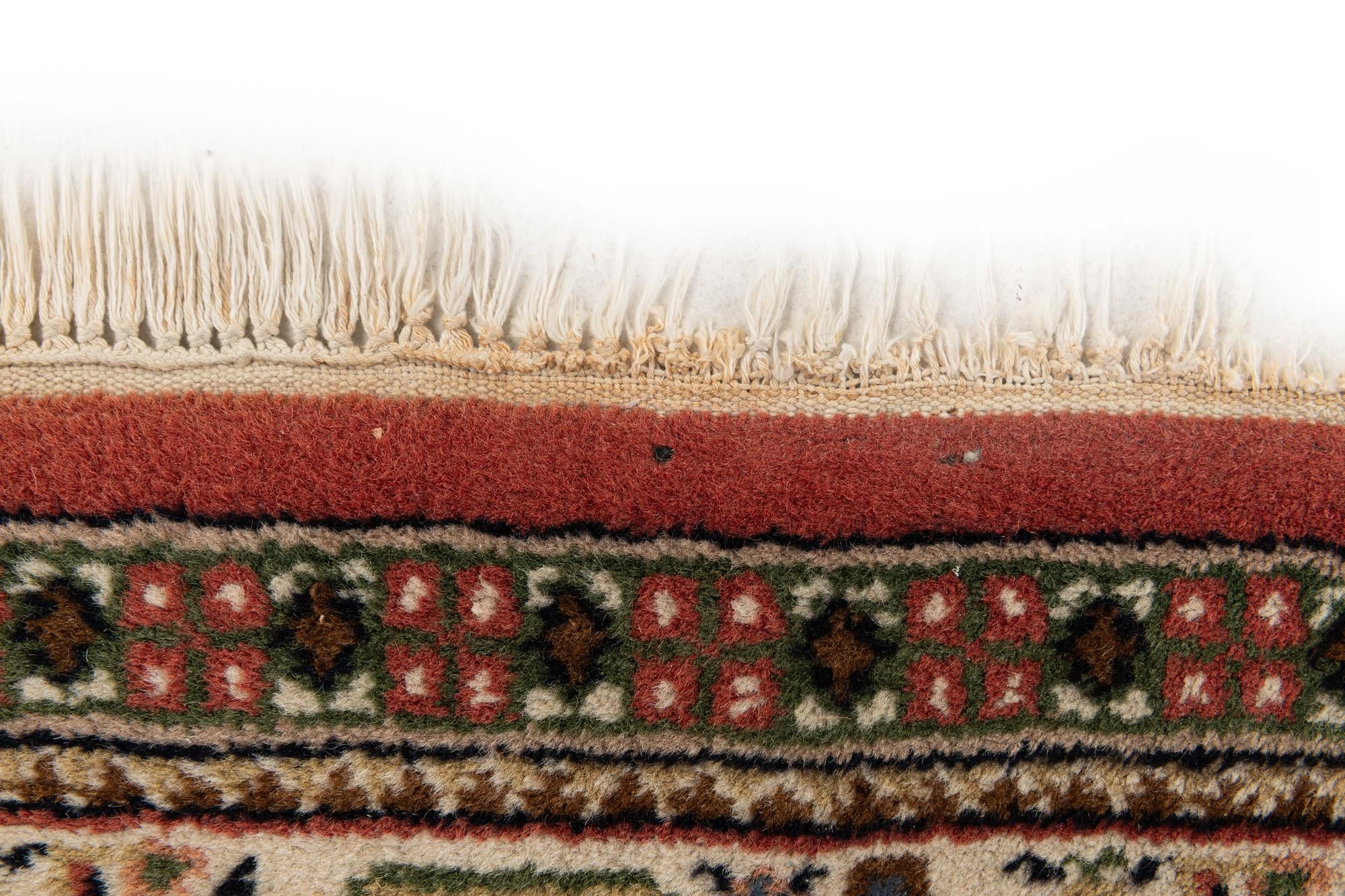 3' 11 x 6' Hand Knotted Mir Wool Rug
