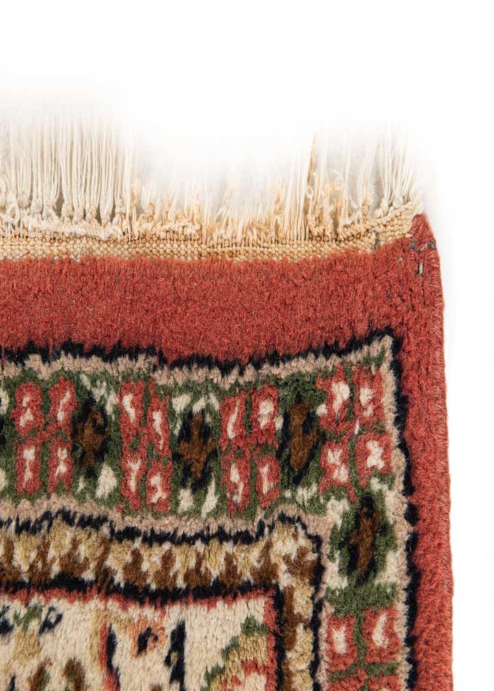 3' 11 x 6' Hand Knotted Mir Wool Rug