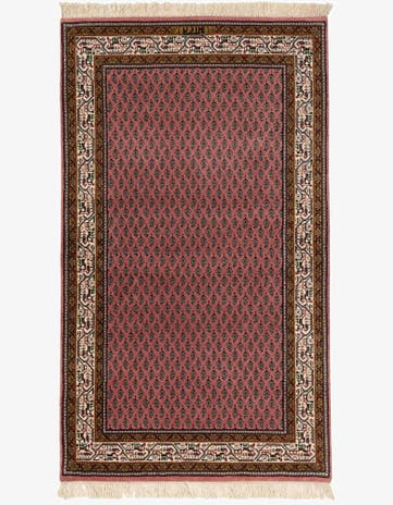 3' 1 x 5' 3 Hand Knotted Mir Wool Rug
