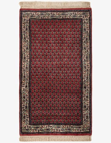2' 7 x 4' 7 Hand Knotted Mir Wool Rug