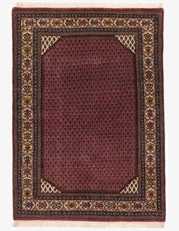 4' 1 x 5' 9 Mir Wool Rug