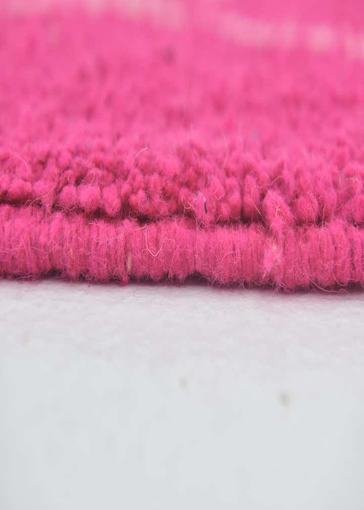 4' x 5' 2 Hand Knotted Moroccan Wool Rug
