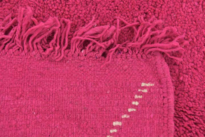 5' 3 x 8' 4 Hand Knotted Moroccan Wool Rug