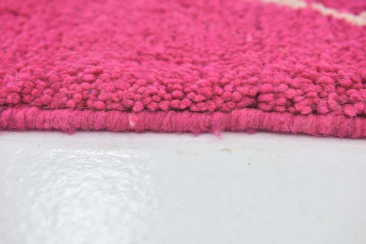 5' 3 x 8' 4 Hand Knotted Moroccan Wool Rug