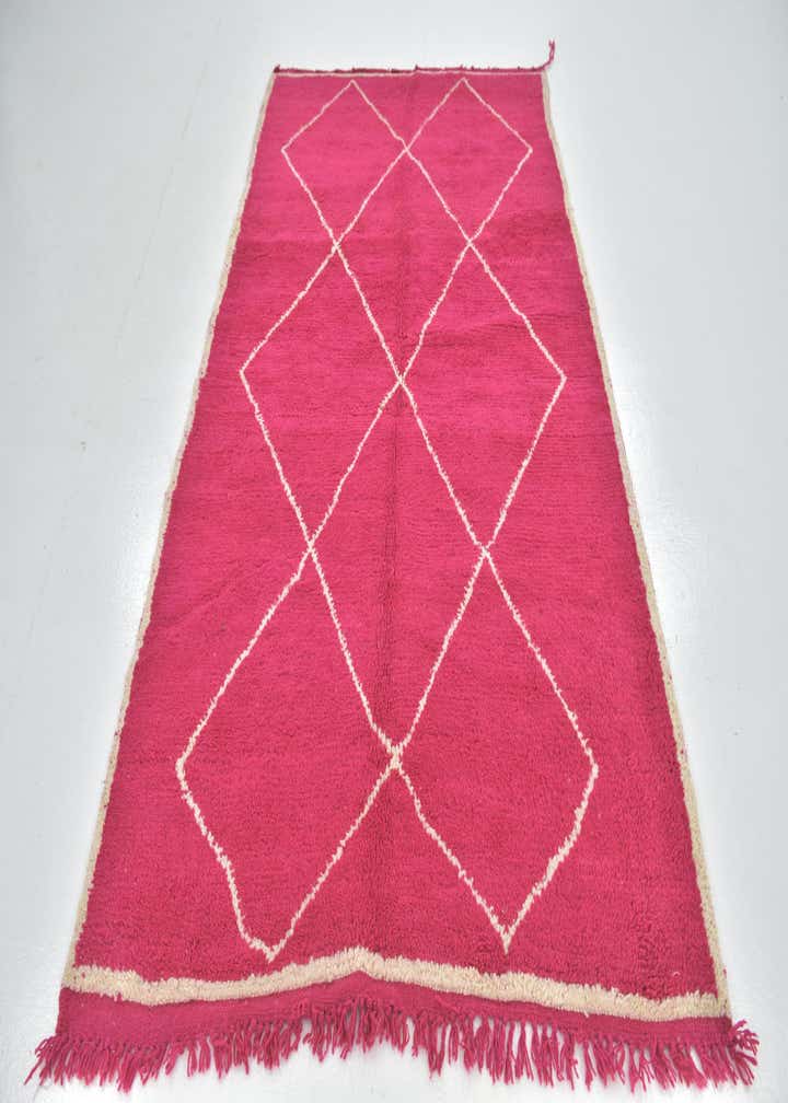 5' x 8' 5 Hand Knotted Moroccan Wool Rug