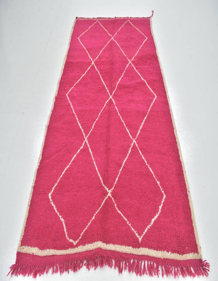 Detail image of 5' x 8' 5 Hand Knotted Moroccan Wool Rug