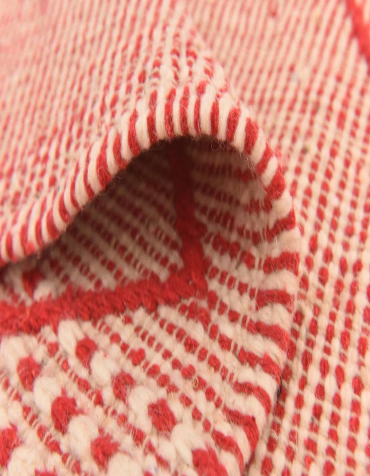 Detail image of 6' 2 x 9' 9  Hand Knotted Moroccan Wool Rug