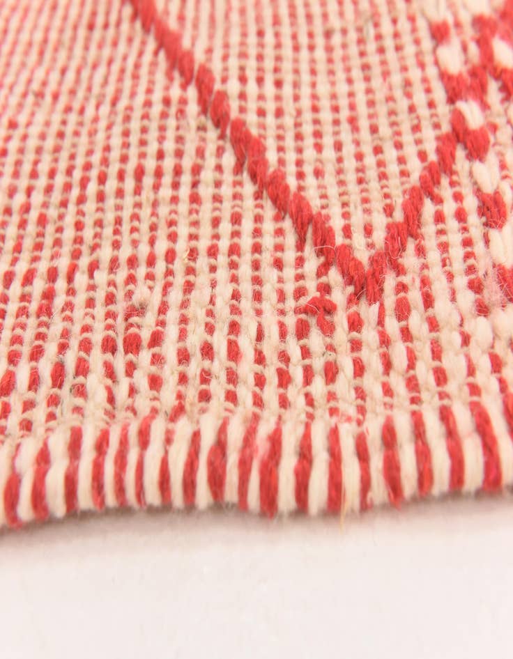 Detail image of 6' 2 x 9' 9  Hand Knotted Moroccan Wool Rug