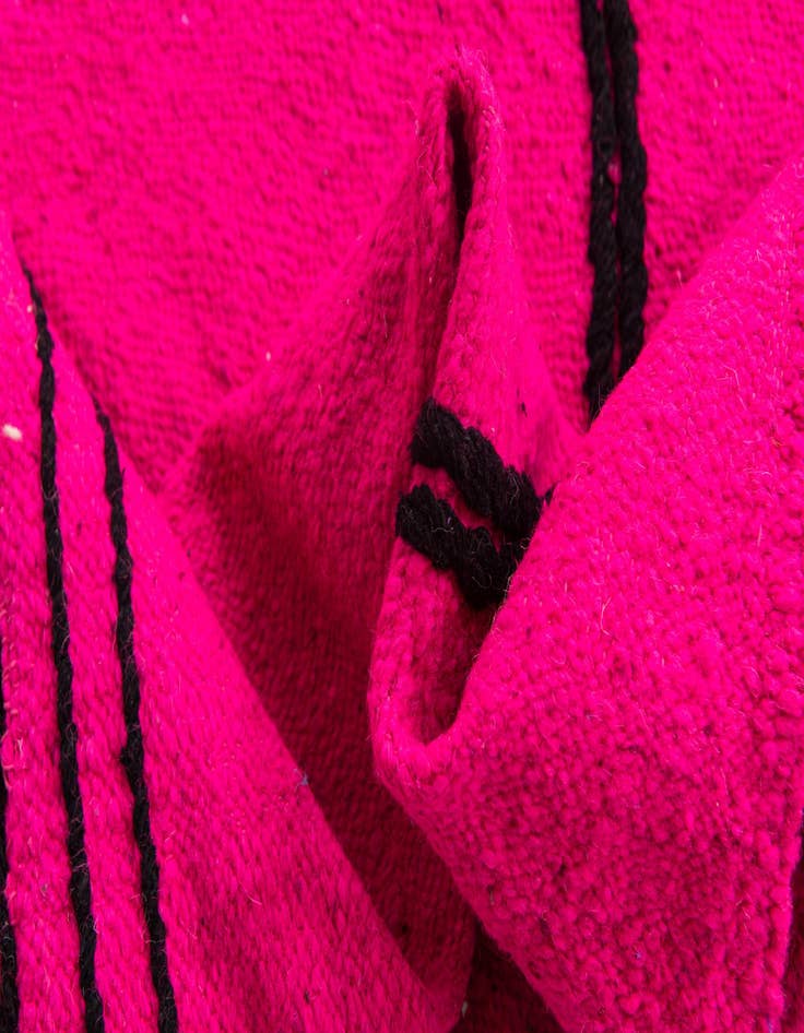 Detail image of 7' x 9' 9  Hand Knotted Moroccan Wool Rug