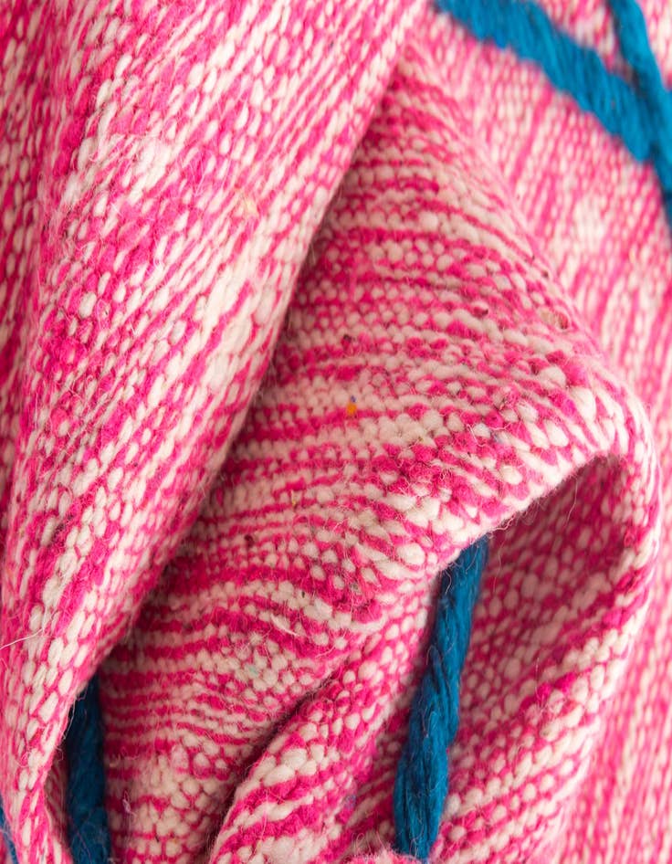 Detail image of 6' 9 x 9' 5  Hand Knotted Moroccan Wool Rug