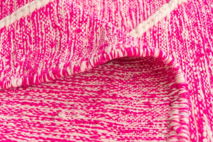 Detail image of 6' 4 x 10' 7 Hand Knotted Moroccan Wool Rug