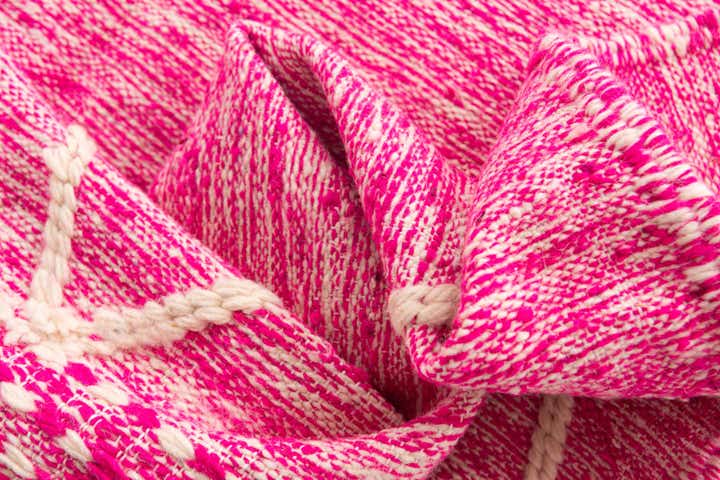 6' 4 x 10' 7 Hand Knotted Moroccan Wool Rug