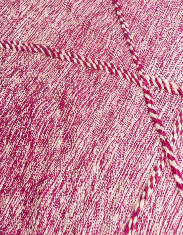 Detail image of 6' 2 x 10' 4  Hand Knotted Moroccan Wool Rug