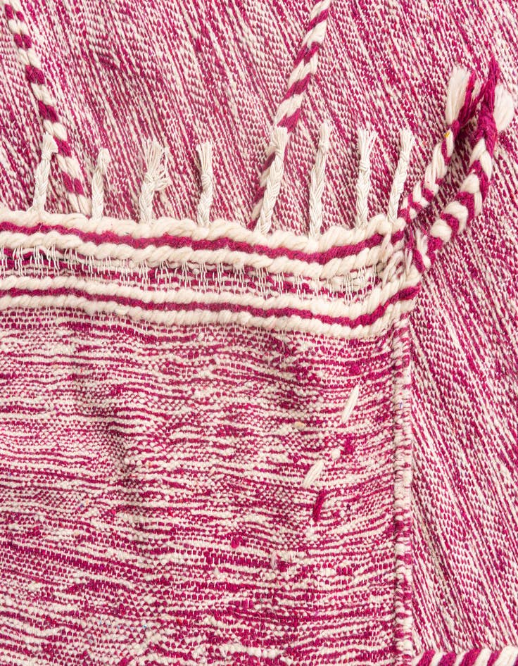 Detail image of 6' 2 x 10' 4  Hand Knotted Moroccan Wool Rug