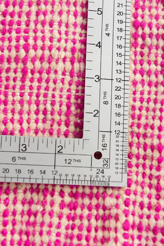 Detail image of 6' 9 x 10' Hand Knotted Moroccan Wool Rug