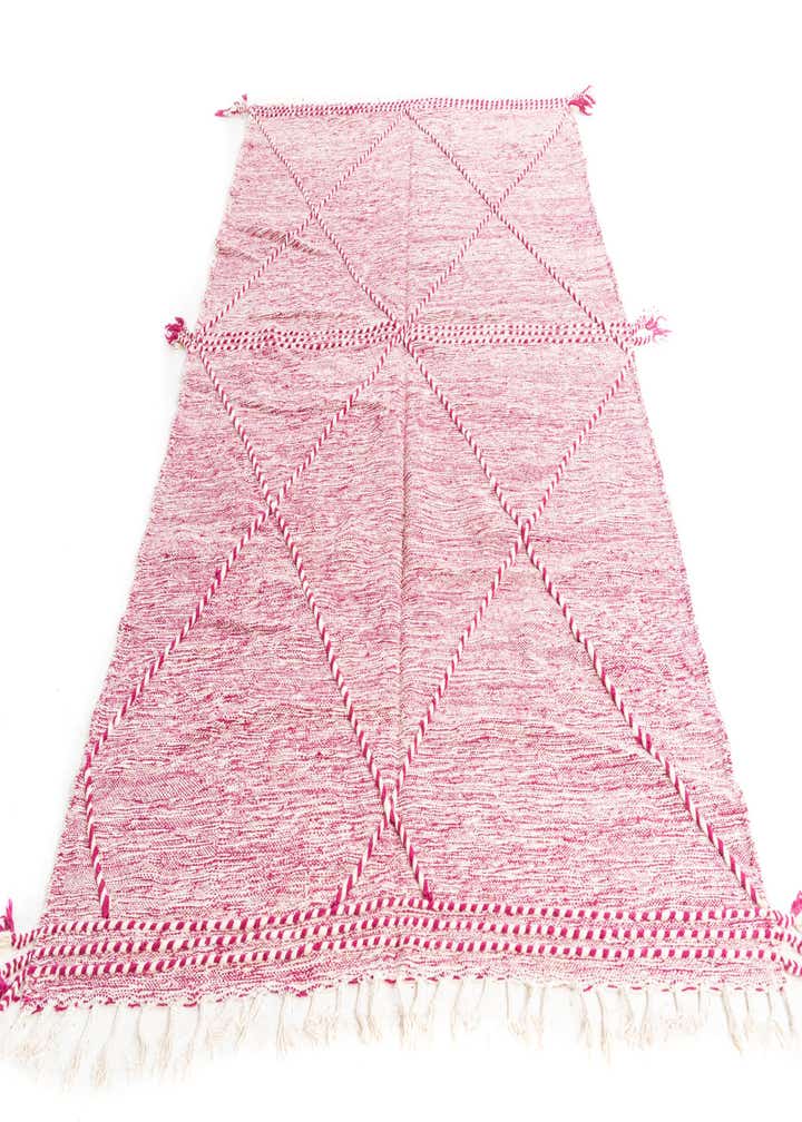 6' 4 x 9' 9 Hand Knotted Moroccan Wool Rug