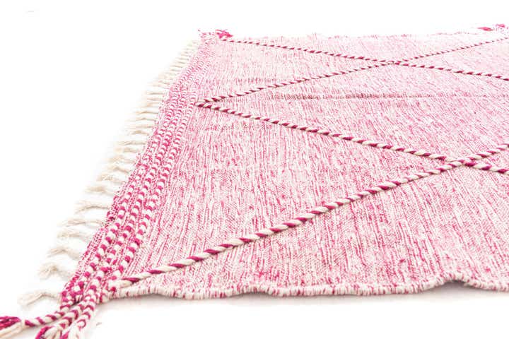 6' 4 x 9' 9 Hand Knotted Moroccan Wool Rug