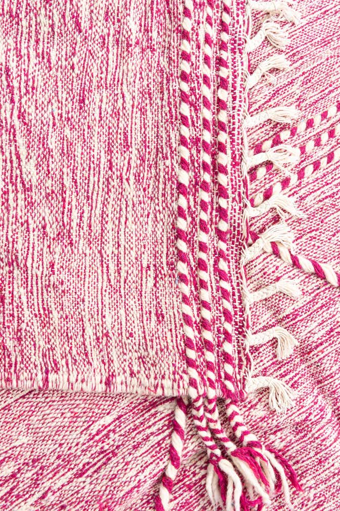 6' 4 x 9' 9 Hand Knotted Moroccan Wool Rug