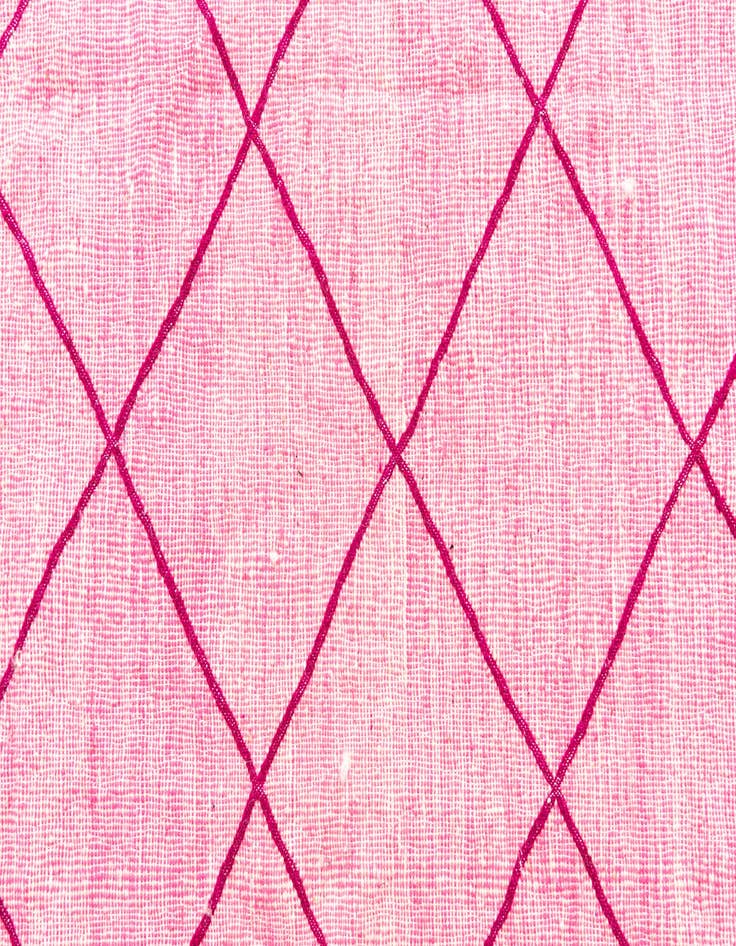 Detail image of 4' 8 x 7' 8  Hand Knotted Moroccan Wool Rug