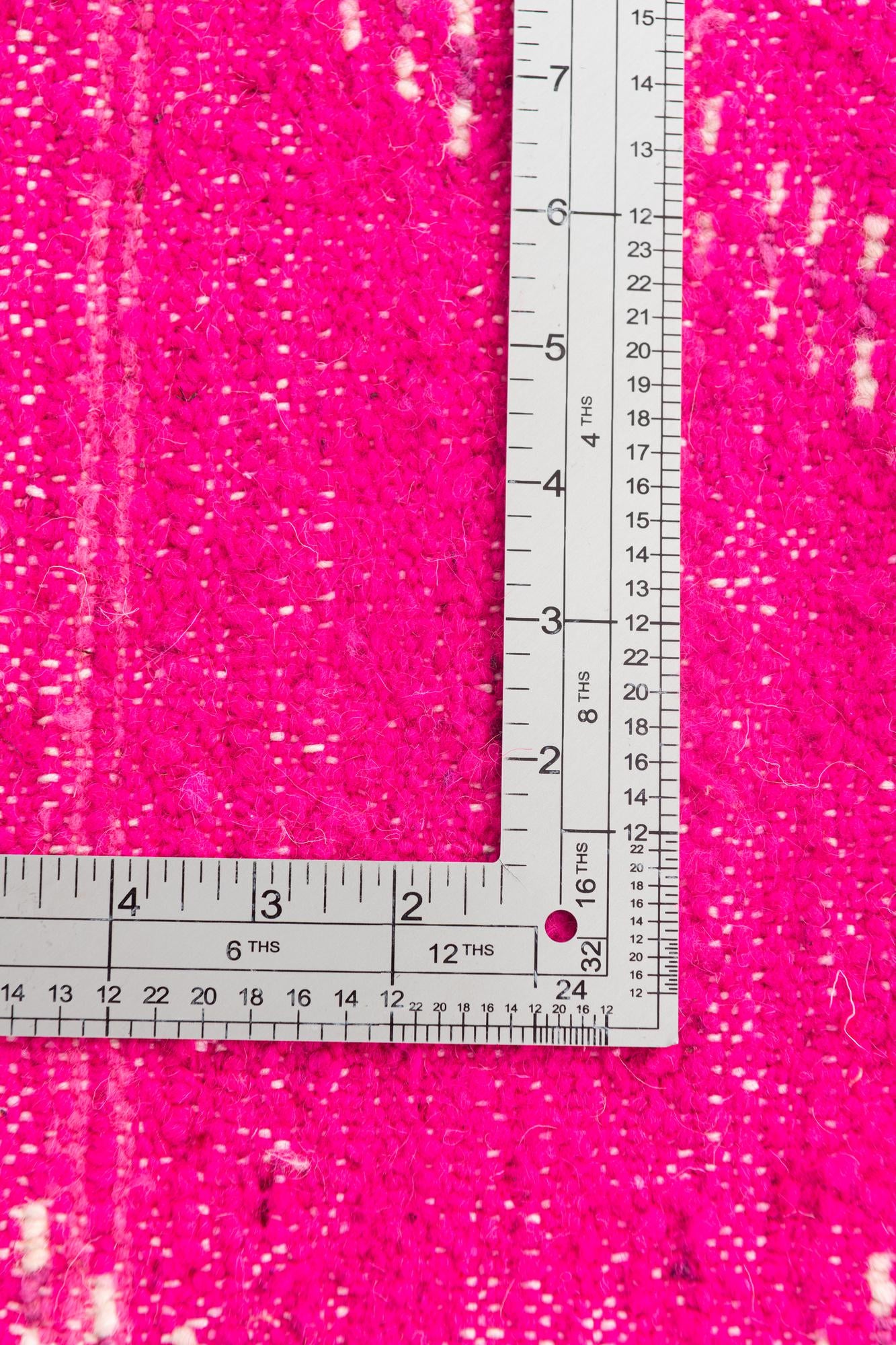 5' x 8' 2 Hand Knotted Moroccan Wool Rug