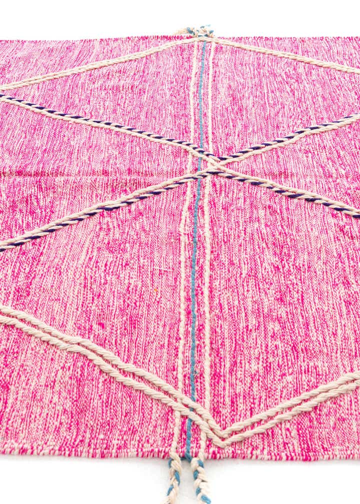 6' 10 x 10' 6 Hand Knotted Moroccan Wool Rug