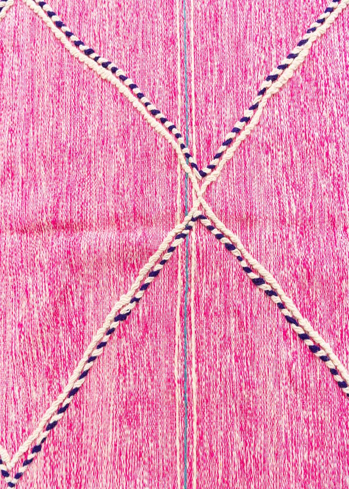 6' 10 x 10' 6 Hand Knotted Moroccan Wool Rug