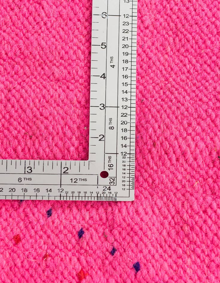 Detail image of 6' 7 x 9' 10  Hand Knotted Moroccan Wool Rug