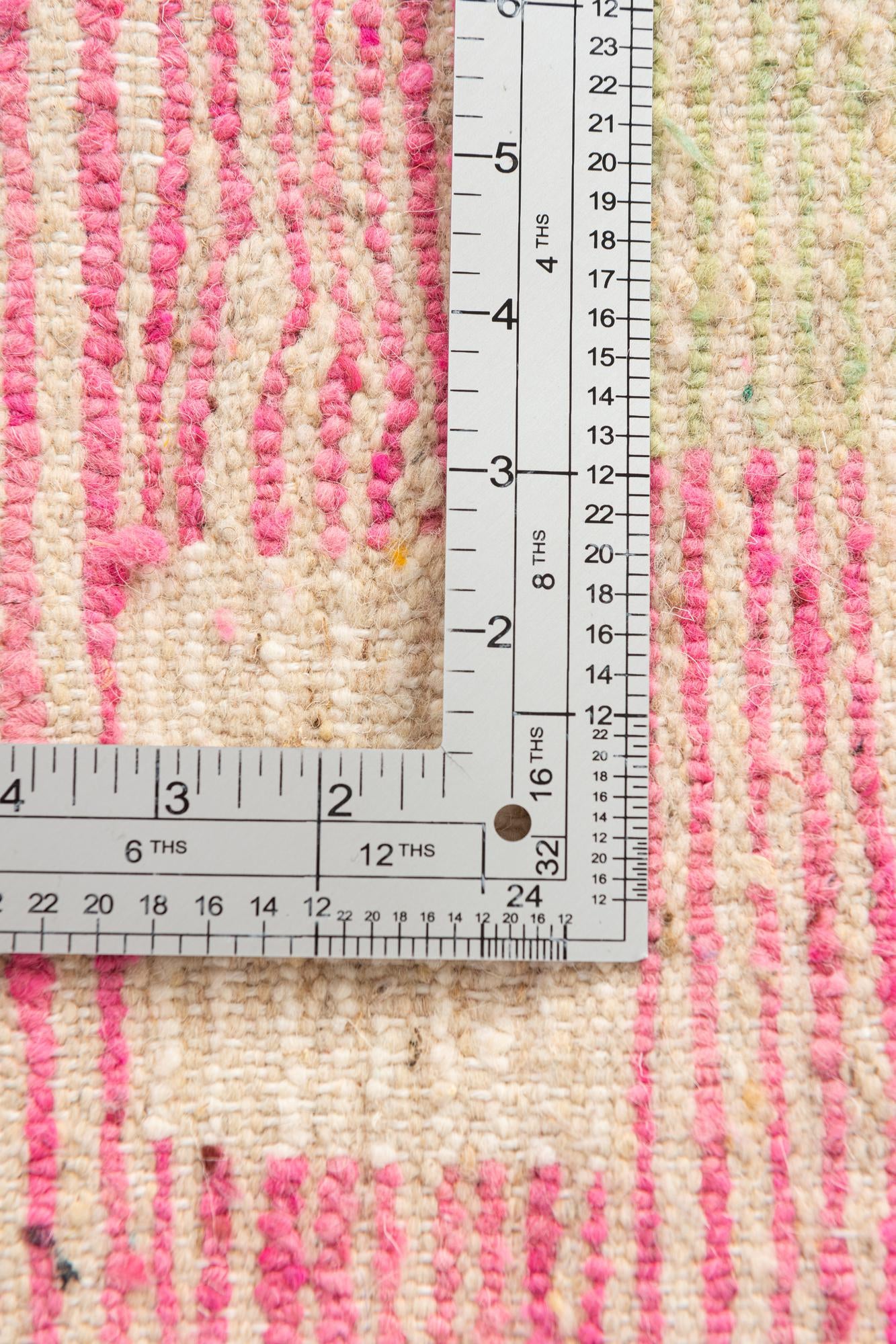 5' 2 x 7' 8 Hand Knotted Moroccan Wool Rug