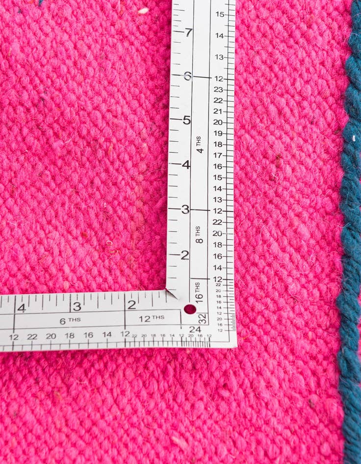 Detail image of 6' 6 x 9' 8  Hand Knotted Moroccan Wool Rug