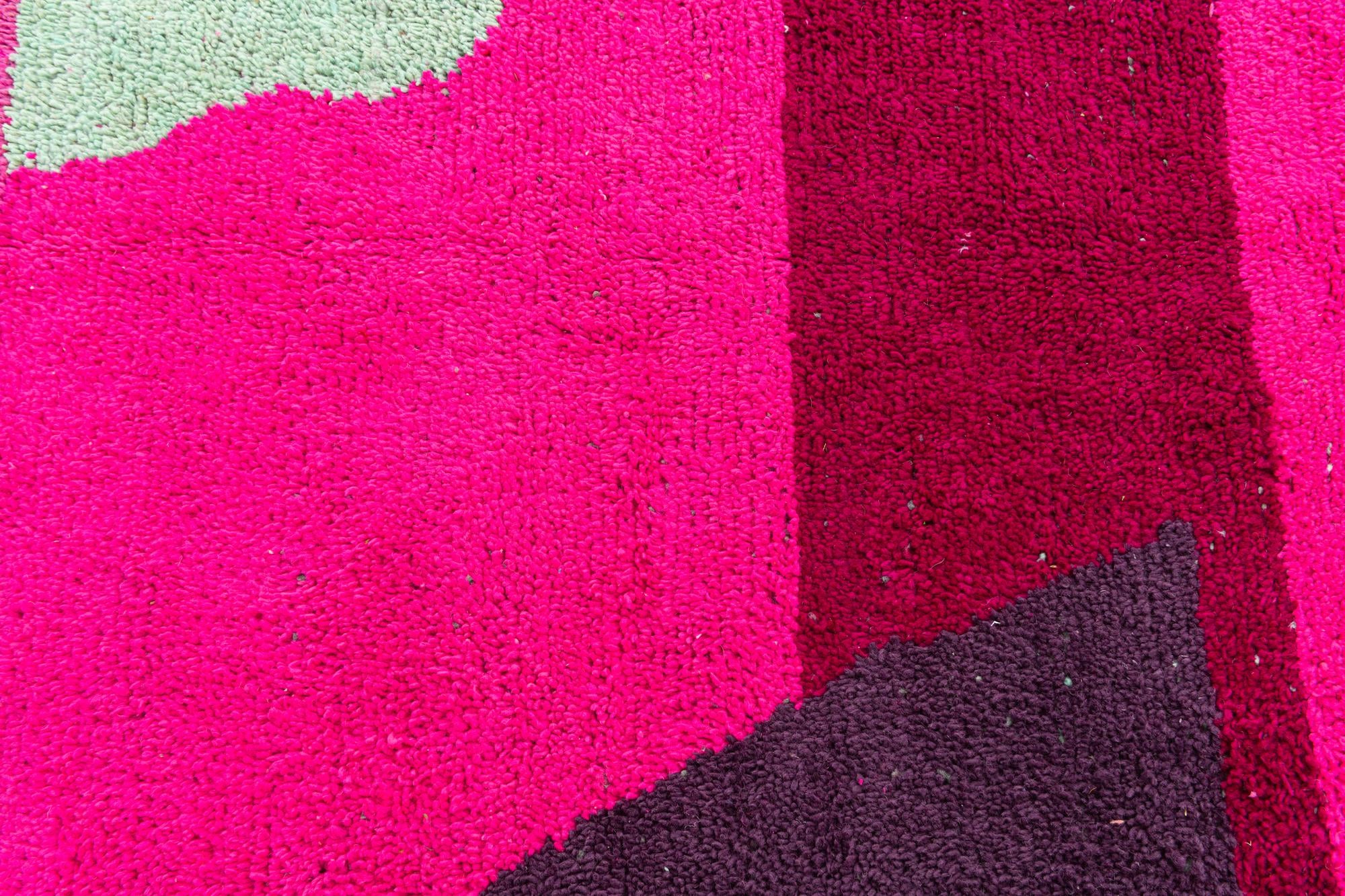 5' 2 x 8' 3 Hand Knotted Moroccan Wool Rug