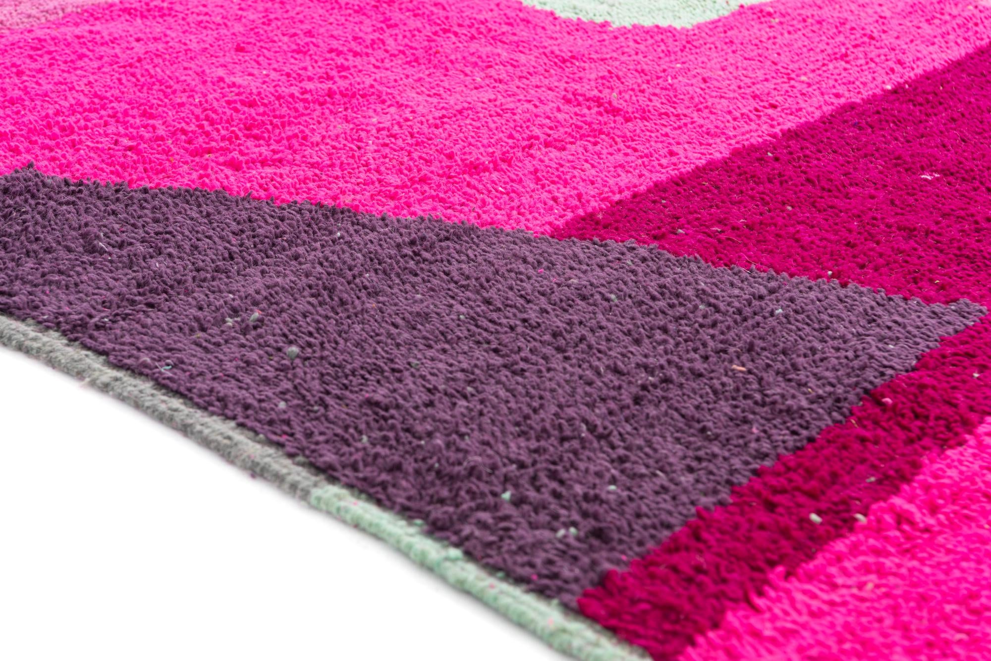 5' 2 x 8' 3 Hand Knotted Moroccan Wool Rug