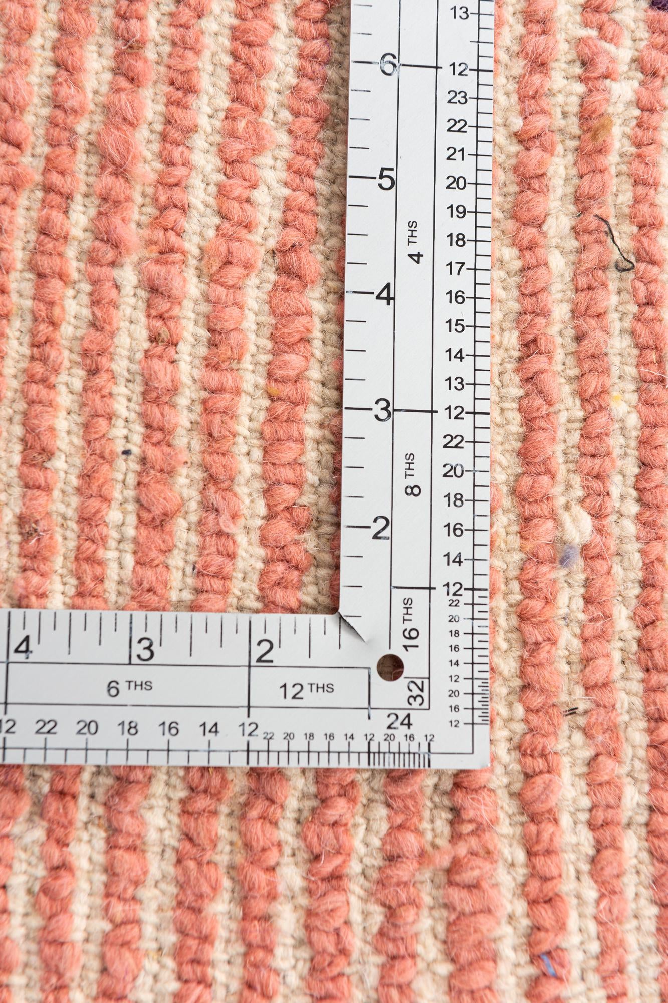5' 9 x 8' 5 Hand Knotted Moroccan Wool Rug
