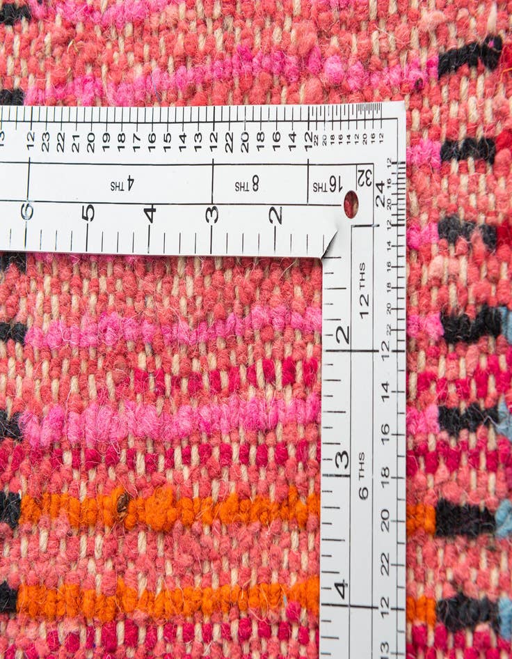 Detail image of 4' 10 x 8' 9  Hand Knotted Moroccan Wool Rug