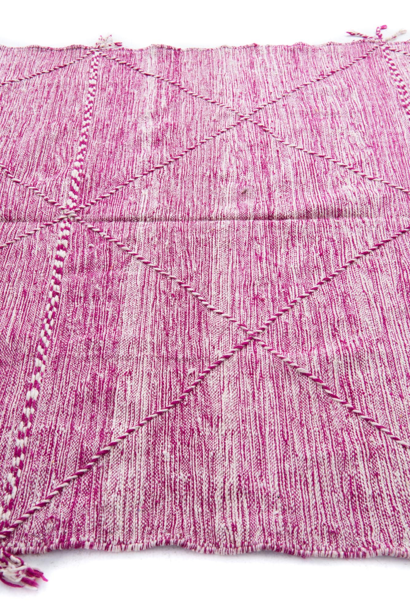 6' 5 x 9' 6 Hand Knotted Moroccan Wool Rug