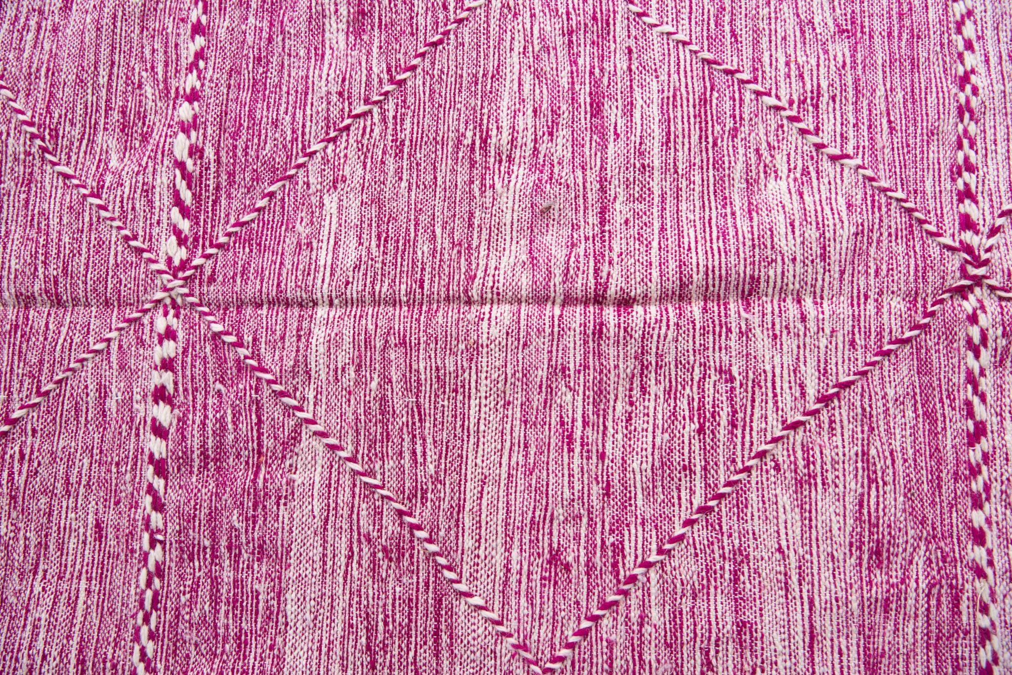 6' 5 x 9' 6 Hand Knotted Moroccan Wool Rug