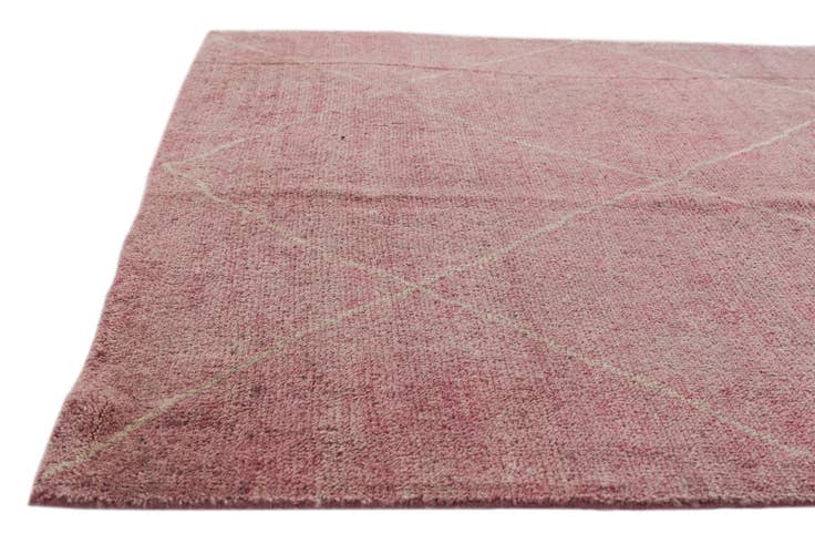Detail image of 4' 9 x 6' 7 Hand Knotted Moroccan Wool Rug