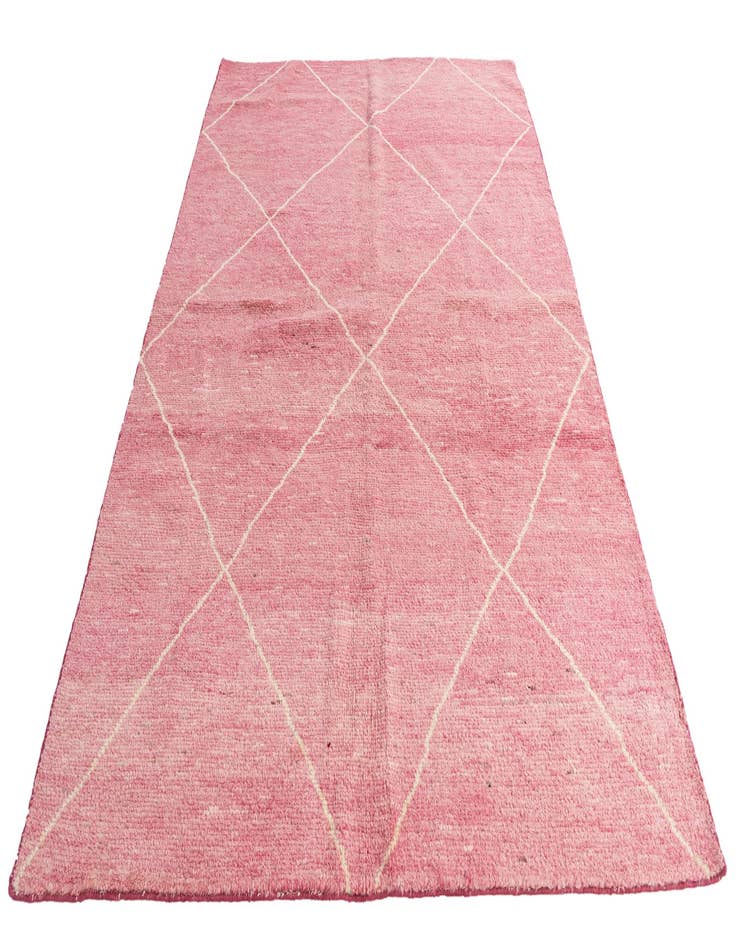 Detail image of 5' 6 x 8'  Hand Knotted Moroccan Wool Rug