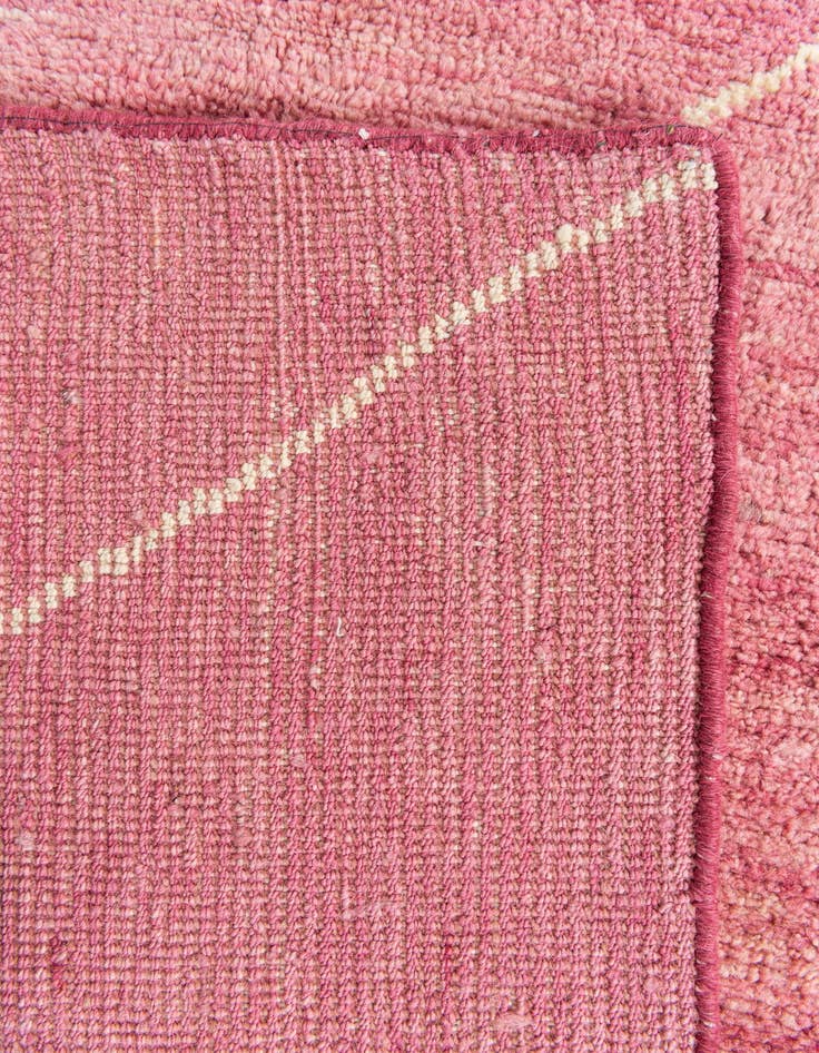 Detail image of 5' 6 x 8'  Hand Knotted Moroccan Wool Rug